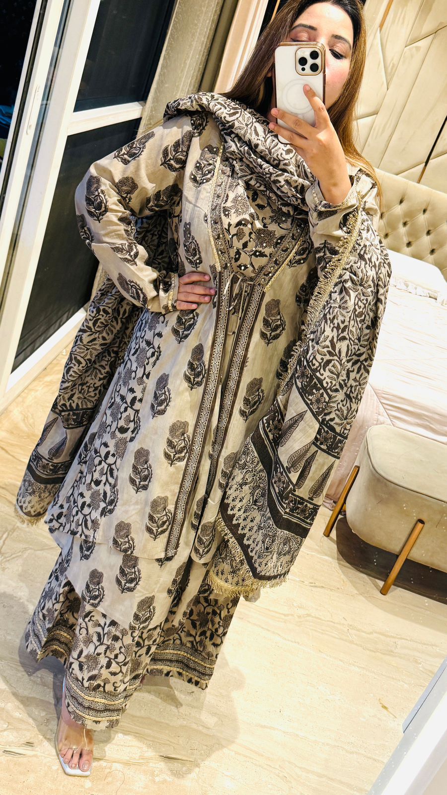 Oryna Suit Set- Beige